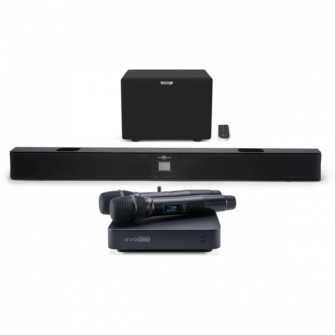 караоке-комплект EVOBOX Plus + EvoSound Bar (саундбар с караоке) в Псковской области