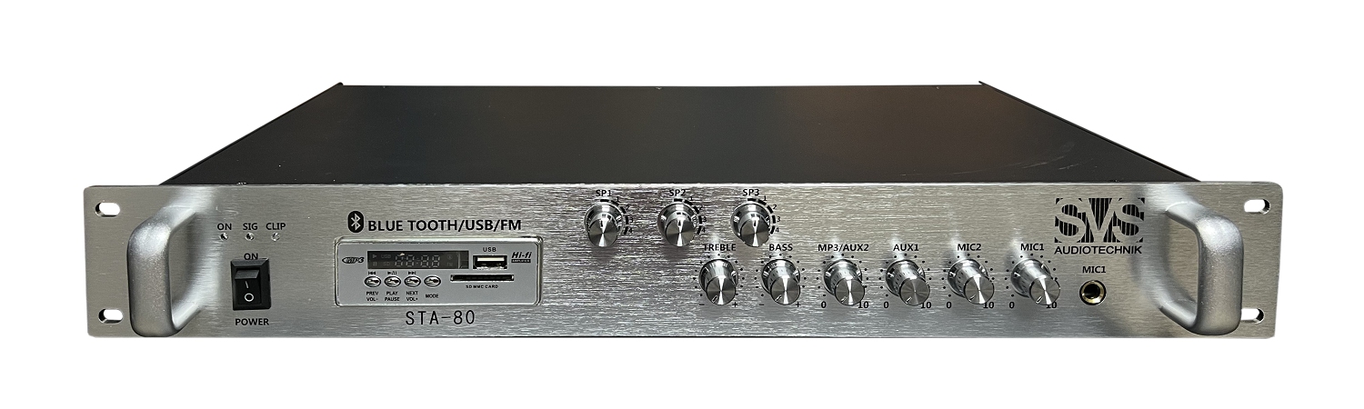 SVS Audiotechnik STA-80 Микшер-усилитель для систем Public Address в Псковской области